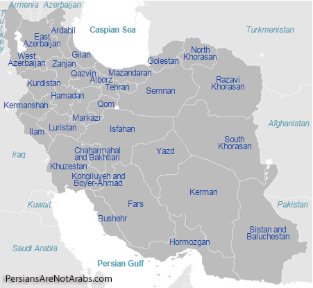 Iran map