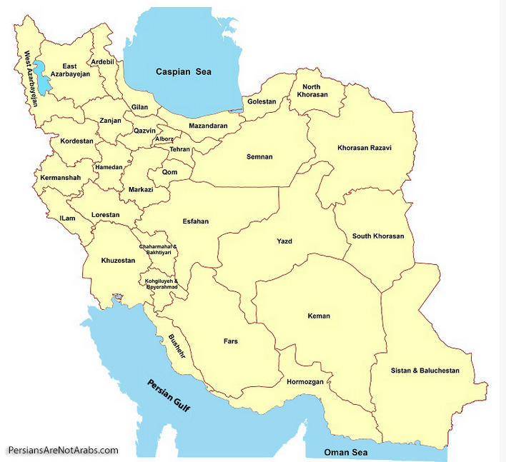Iran map