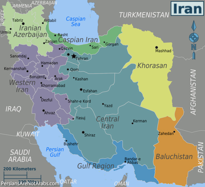 Iran map